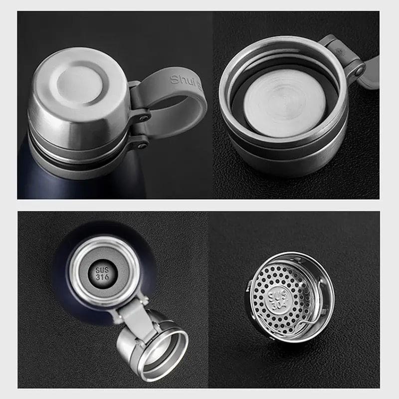 Stainless Steel Thermos Bottle, Vacuum Flask Thermal Sport Water Bottle, Portable Outdoor Sports Water Bottle, Tumbler Cup Thermal Mug, Hot And Cold Travel Water Bottle Stainless Steel Thermos Bottle, Vacuum Flask Thermal Sport Water Bottle, Portable Outdoor Sports Water Bottle, Tumbler Cup Thermal Mug, Hot And Cold Travel Water Bottle